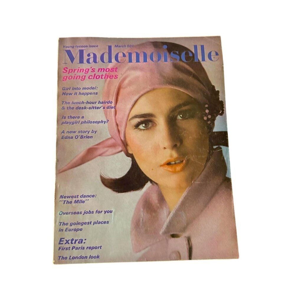 Mademoiselle Magazine March 1965 Spring Fashion Mod Era Condé Nast